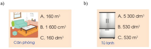Toán lớp 5 Cánh diều Bài 65: Thể tích hình hộp chữ nhật, hình lập phương | Giải Toán lớp 5