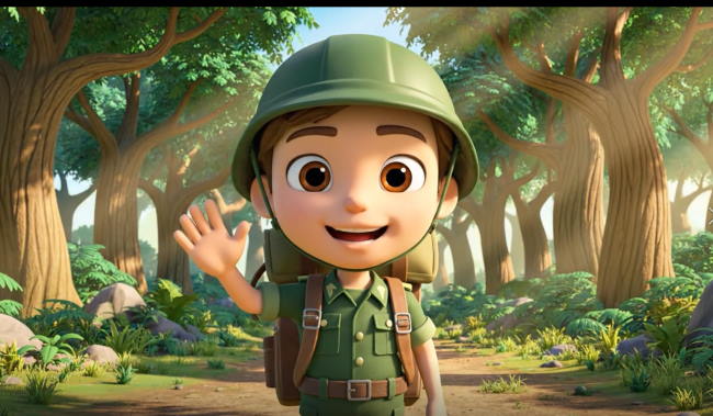 Nhân vật AI đồng hành cùng tiết dạy