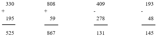 Giải vở bài tập Toán lớp 2 Ôn tập phép cộng và phép trừ (trang 110) - Chân trời sáng tạo