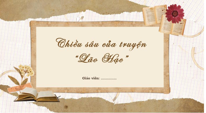 Chiều sâu của truyện Lão Hạc