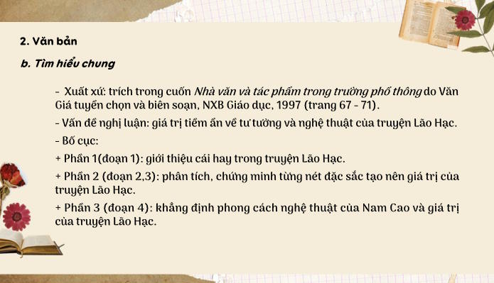 Chiều sâu của truyện Lão Hạc