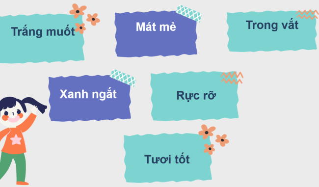 PowerPoint Tiếng Việt 2 Bài 1: Từ chỉ đặc điểm. Câu kiểu Ai thế nào?