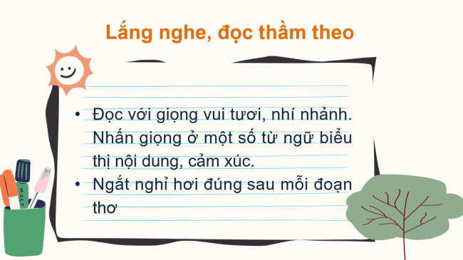 PowerPoint Tiếng Việt 2 Bài 3: Đọc Dàn nhạc mùa hè
