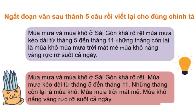 PowerPoint Tiếng Việt 2 Bài 3: Từ chỉ đặc điểm, Dấu chấm