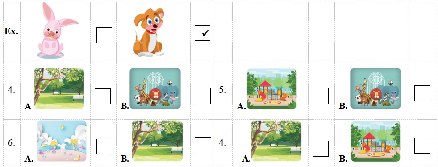 Đề thi giữa kì 2 tiếng Anh lớp 2 iLearn Smart Start số 2