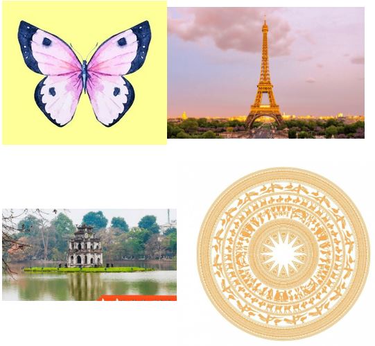 Lý thuyết Toán 6 bài 21: Hình có trục đối xứng