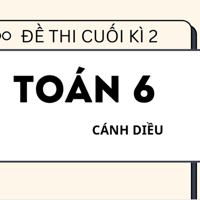 Bộ 5 Đề thi học kì 2 Toán 6 Cánh Diều theo CV 7991