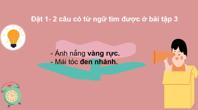 PowerPoint Tiếng Việt 2 Bài 3: Từ chỉ đặc điểm