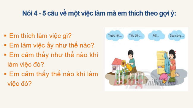 PowerPoint Tiếng Việt 2 Bài 4: Luyện tập thuật việc được tham gia