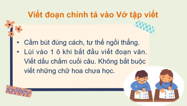 PowerPoint Tiếng Việt 2 Bài 4: Nghe - viết Hoa mai vàng