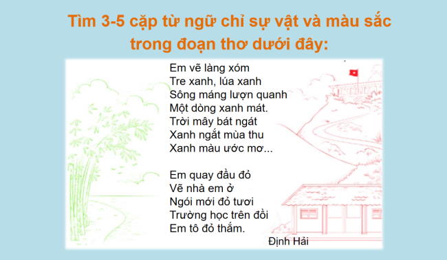 PowerPoint Tiếng Việt 2 Bài 3: Từ chỉ sự vật, chỉ đặc điểm. Câu kiểu Ai thế nào?