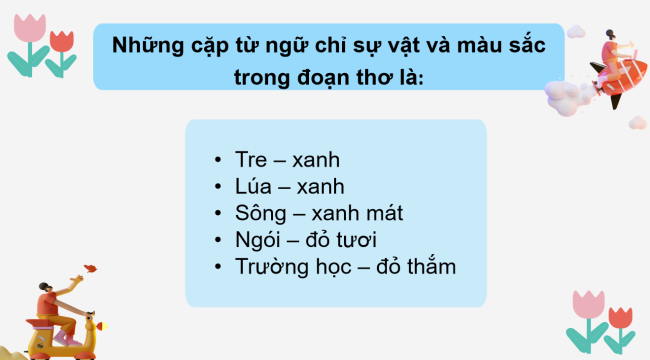 PowerPoint Tiếng Việt 2 Bài 3: Từ chỉ sự vật, chỉ đặc điểm. Câu kiểu Ai thế nào?