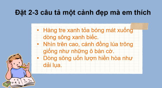 PowerPoint Tiếng Việt 2 Bài 3: Từ chỉ sự vật, chỉ đặc điểm. Câu kiểu Ai thế nào?