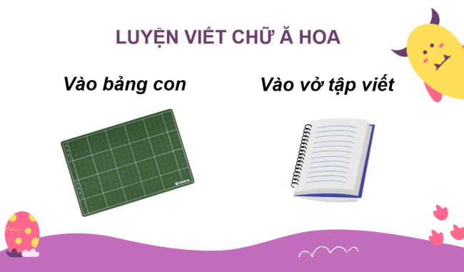 PowerPoint Tiếng Việt 2 Bài 3: Viết chữ hoa Ă
