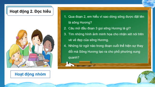 PowerPoint Tiếng Việt 3 Bài 11: Sông Hương