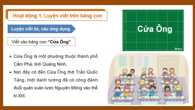 PowerPoint Tiếng Việt 3 Bài 11: Ôn chữ viết hoa O, Ô, Ơ