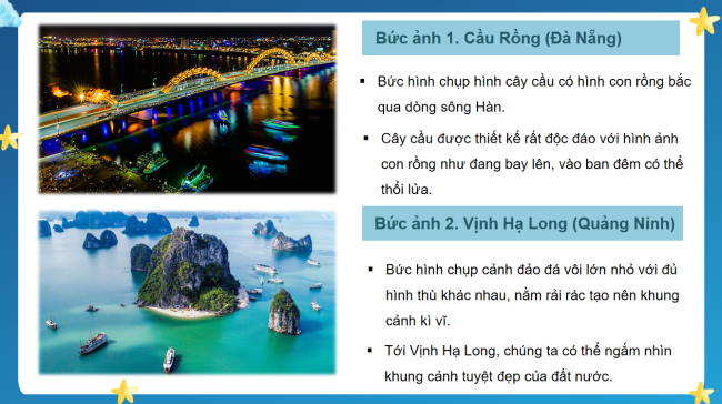 PowerPoint Tiếng Việt 3 Bài 11: Viết về cảnh đẹp non sông