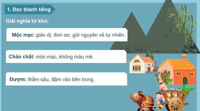 PowerPoint Tiếng Việt 3 Bài 12: Hương làng