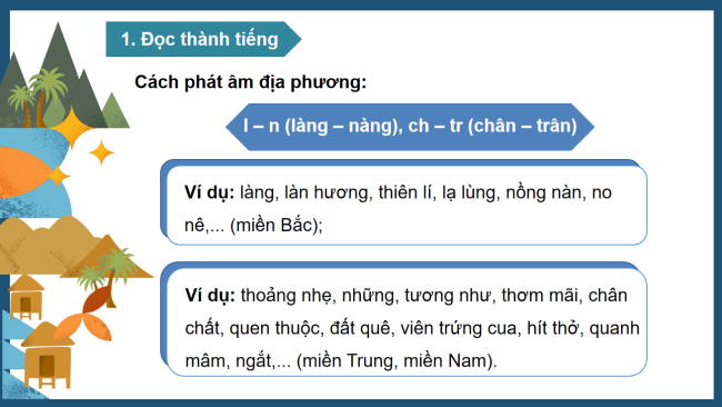 PowerPoint Tiếng Việt 3 Bài 12: Hương làng