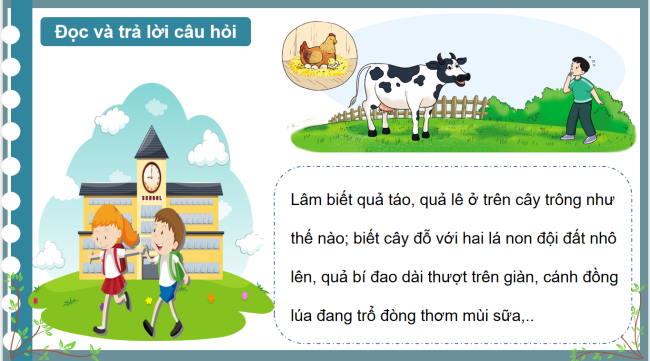 PowerPoint Tiếng Việt 3 Bài 12: Trao đổi Kì nghỉ thú vị