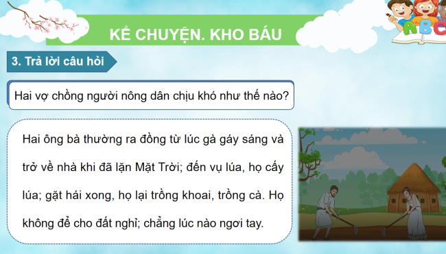 PowerPoint Tiếng Việt 3 Bài 12: Kể chuyện Kho báu