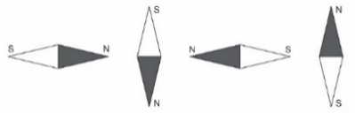 A black and white image of a triangle and a triangleDescription automatically generated