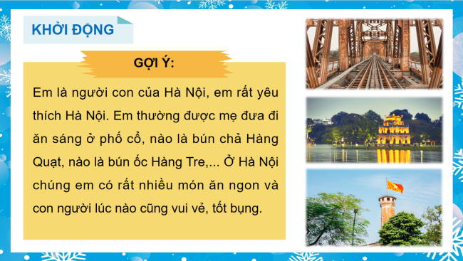 PowerPoint Tiếng Việt 3 Bài 13: Phố phường Hà Nội