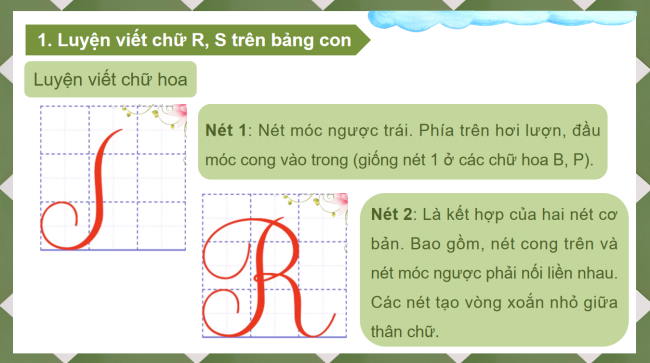 PowerPoint Tiếng Việt 3 Bài 13: Ôn chữ viết hoa R, S