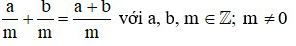 Lý thuyết Toán 6 bài 25: Phép cộng và phép trừ phân số
