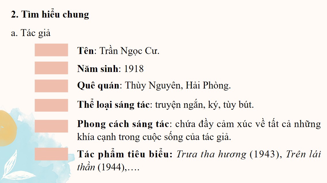 powerpoint ngu van 7 bai 9 trua tha huong5*901497