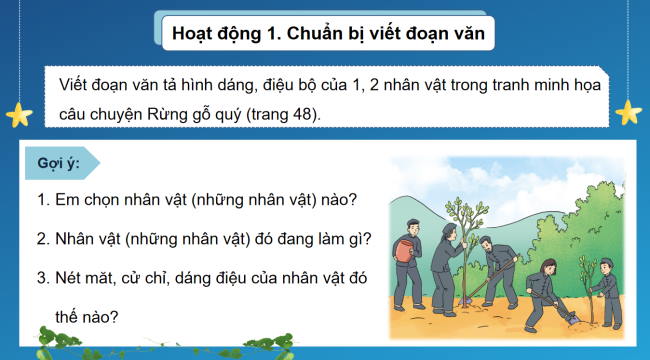 PowerPoint Tiếng Việt 3 Bài 14: Viết về nhân vật yêu thích