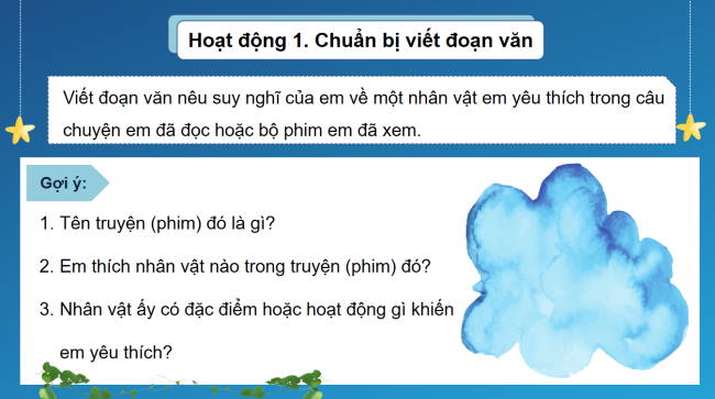 PowerPoint Tiếng Việt 3 Bài 14: Viết về nhân vật yêu thích