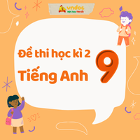 Đề cương ôn tập học kì 2 môn tiếng Anh 9 Global Success