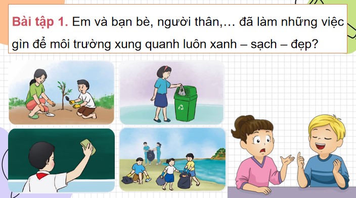 tieng viet 4 bai 6 noi ve mot viec lam gop phan bao ve moi truong 4*902497