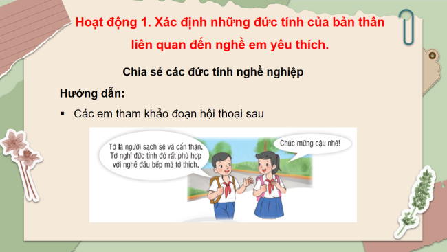 PowerPoint Hoạt động trải nghiệm 3 Tuần 33