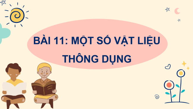 PowerPoint Khoa học tự nhiên 6 Bài 11: Một số vật liệu thông dụng