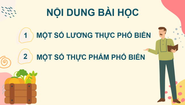 PowerPoint Khoa học tự nhiên 6 Bài 14. Một số lương thực - thực phẩm
