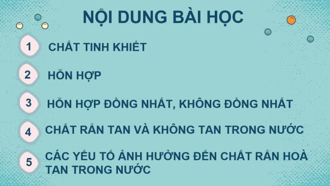 PowerPoint Khoa học tự nhiên 6 Bài 15: Chất tinh khiết - Hỗn hợp