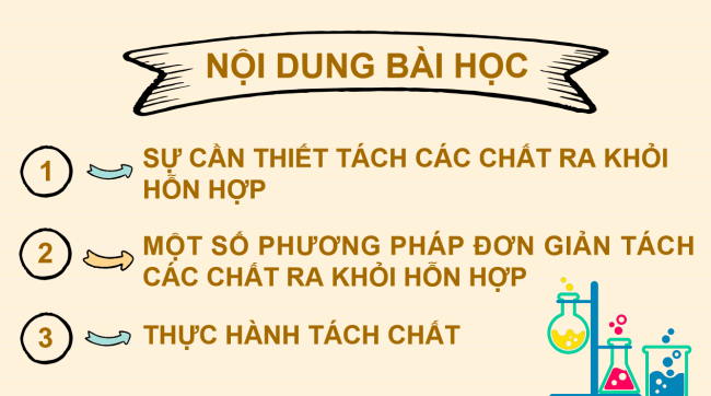 PowerPoint Khoa học tự nhiên 6 Bài 16: Một số phương pháp tách chất ra khỏi hỗn hợp