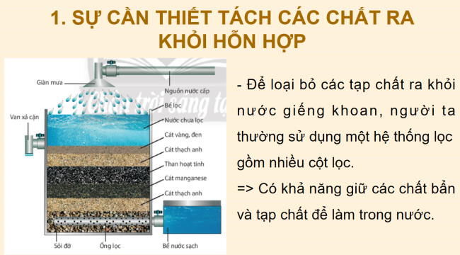 PowerPoint Khoa học tự nhiên 6 Bài 16: Một số phương pháp tách chất ra khỏi hỗn hợp