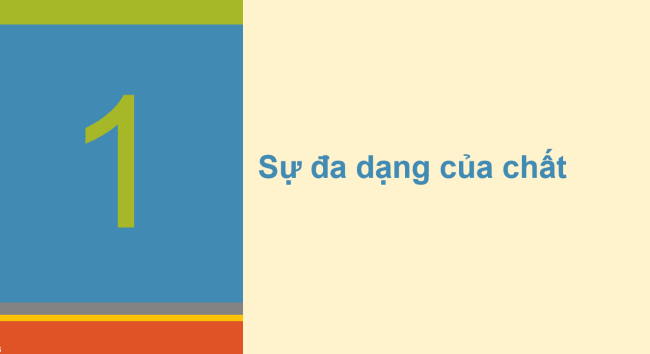 PowerPoint Khoa học tự nhiên 6 Bài 8: Sự đa dạng và các thể cơ bản của chất. Tính chất của chất