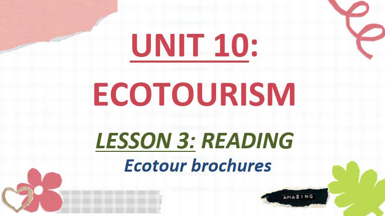 Giáo án PowerPoint Tiếng Anh 10 Unit 10: Reading