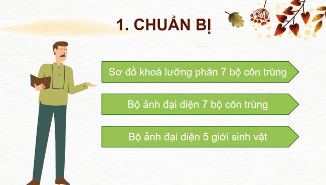 PowerPoint Khoa học tự nhiên 6 Bài 23: Thực hành xây dựng khóa lưỡng phân
