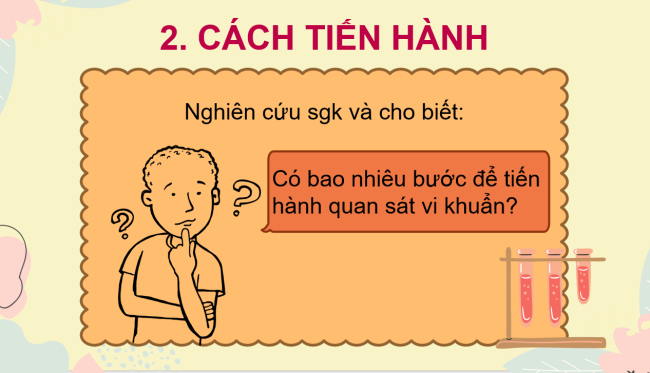 PowerPoint Khoa học tự nhiên 6 Bài 26: Thực hành quan sát vi khuẩn. Tìm hiểu các bước làm sữa chua