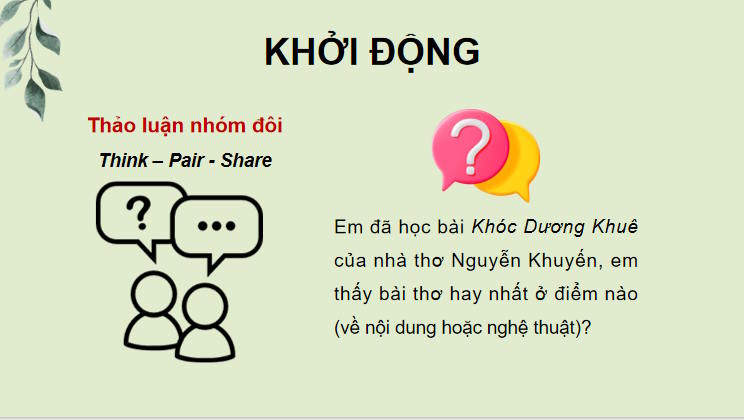 Ngữ văn 9 Bài 10: Phân tích bài Khóc Dương Khuê