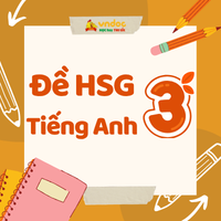 Đề ôn thi HSG Tiếng Anh lớp 3