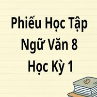 Phiếu học tập Ngữ Văn 8 học kì 2