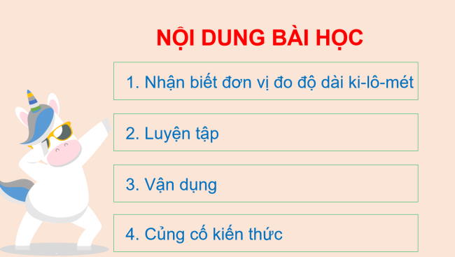 PowerPoint Toán 2: Ki-lô-mét