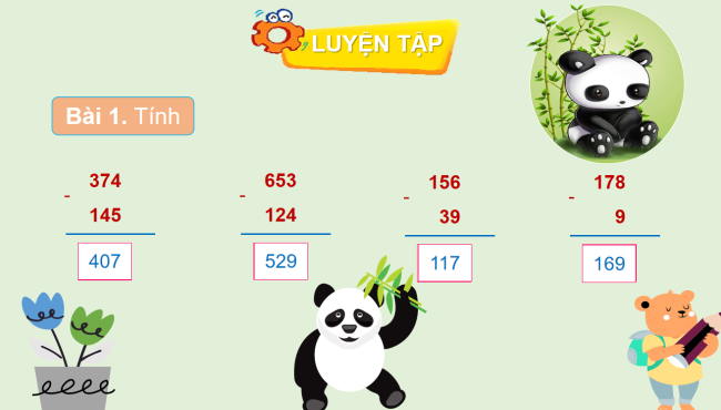 PowerPoint Toán 2: Luyện tập trang 73
