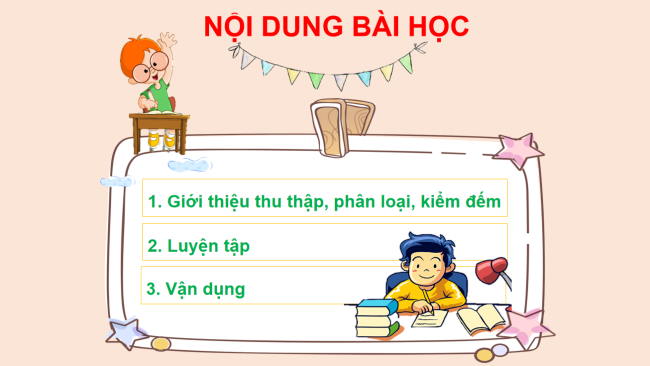 PowerPoint Toán 2: Thu thập - Kiểm đếm